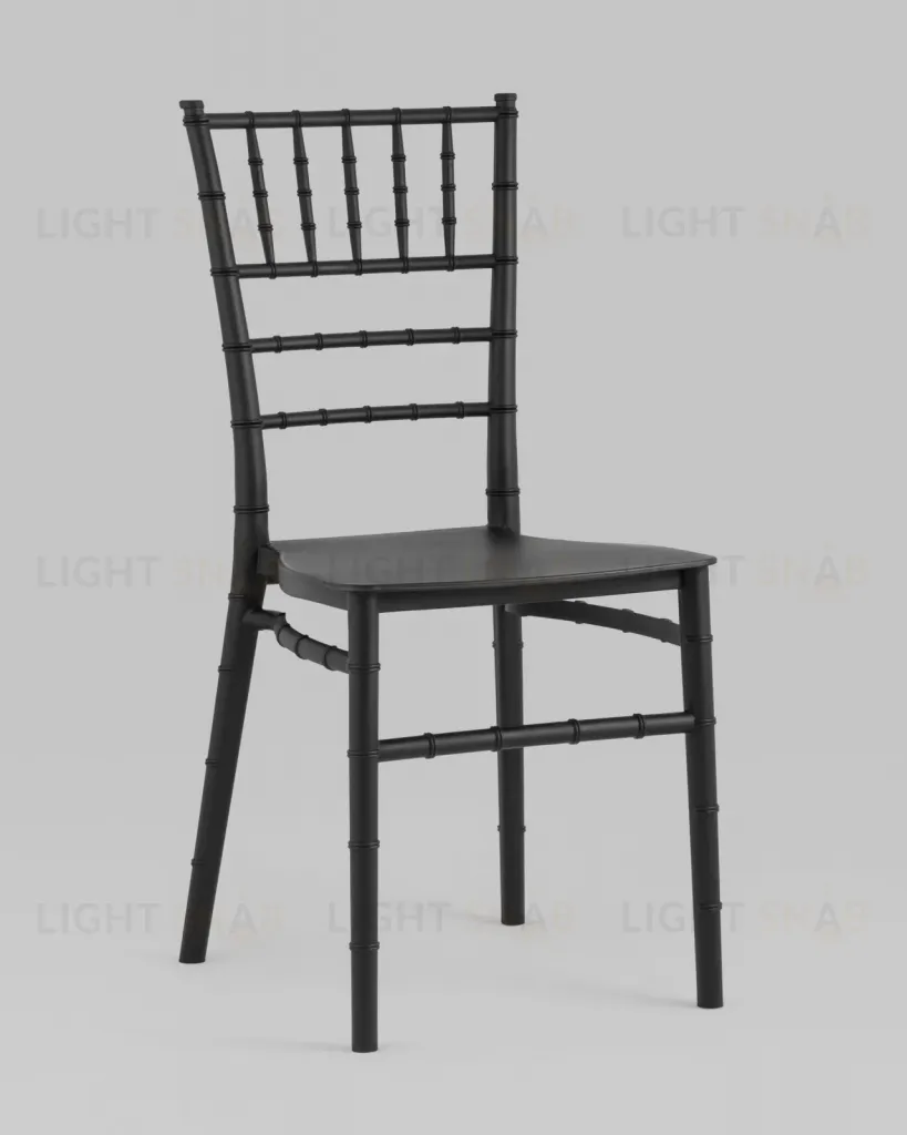 Стул Chiavari (Кьявари) пластик черный УТ000025494