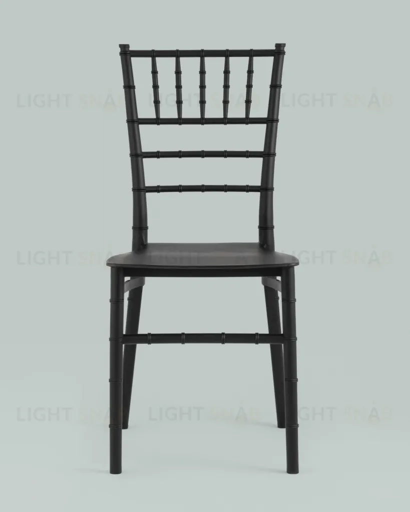 Стул Chiavari (Кьявари) пластик черный УТ000025494