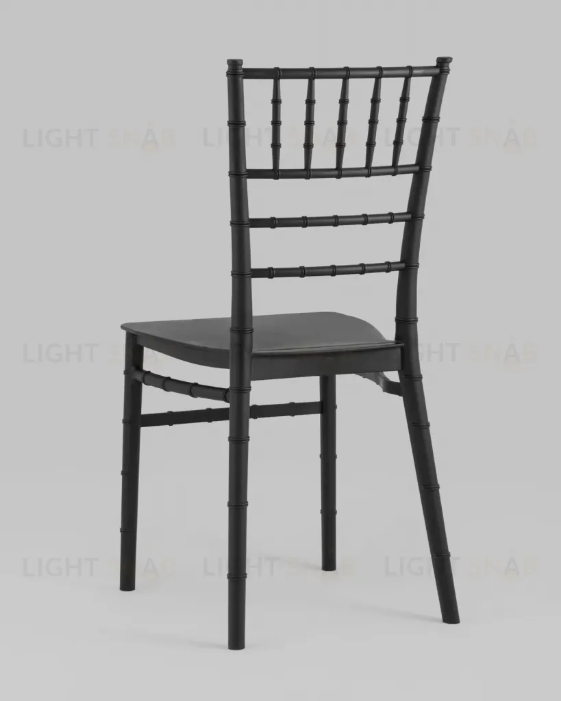 Стул Chiavari (Кьявари) пластик черный УТ000025494