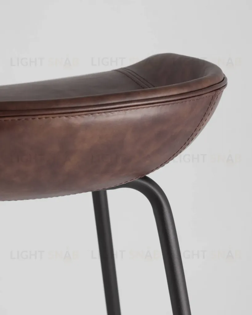 Стул барный Beetle Lite PU коричневый УТ000001228