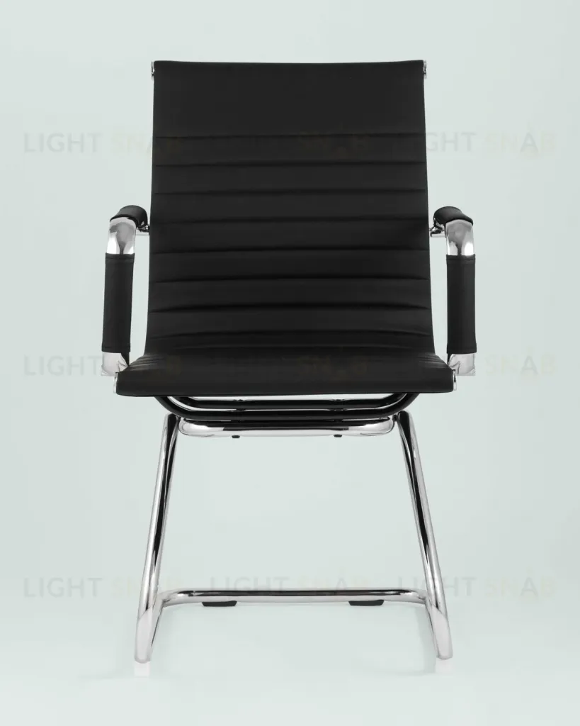 Кресло для посетителей TopChairs Visit черное УТ000001929