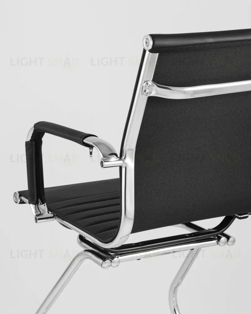 Кресло для посетителей TopChairs Visit черное УТ000001929