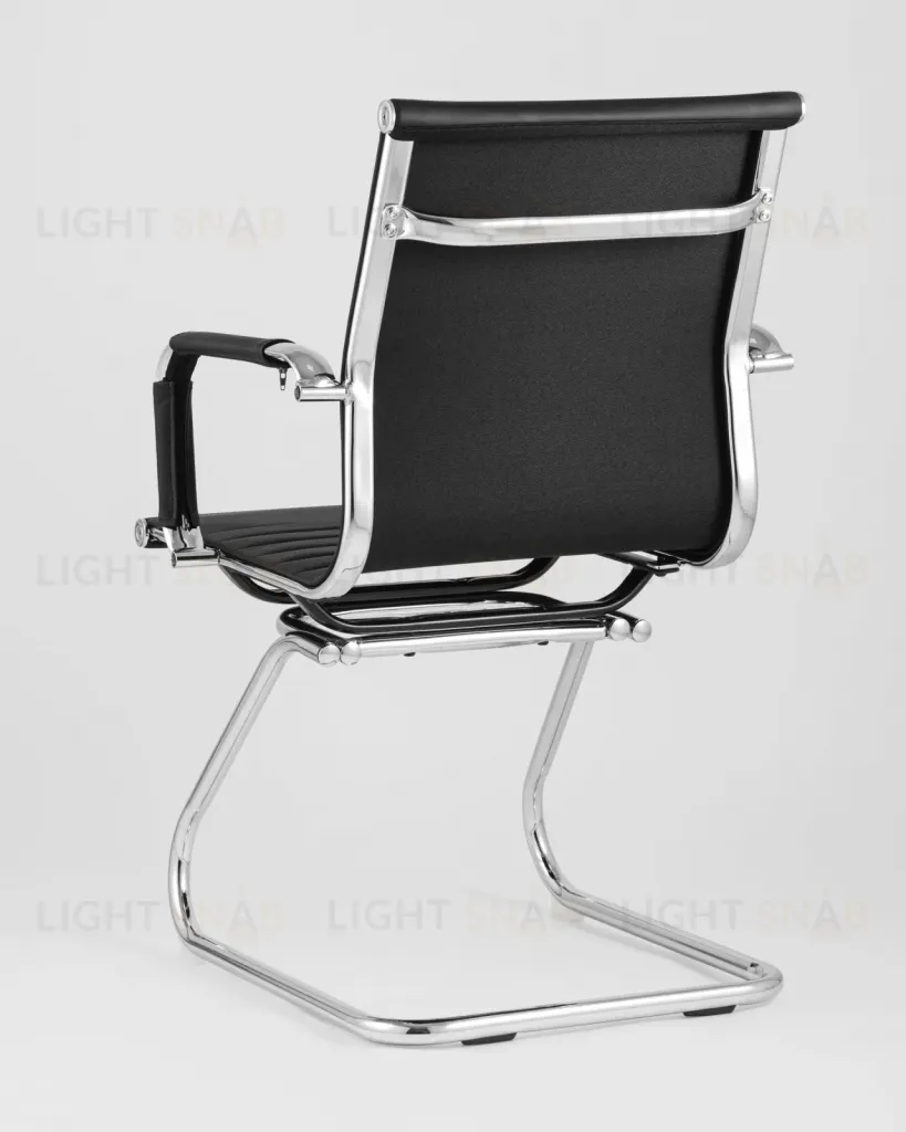 Кресло для посетителей TopChairs Visit черное УТ000001929