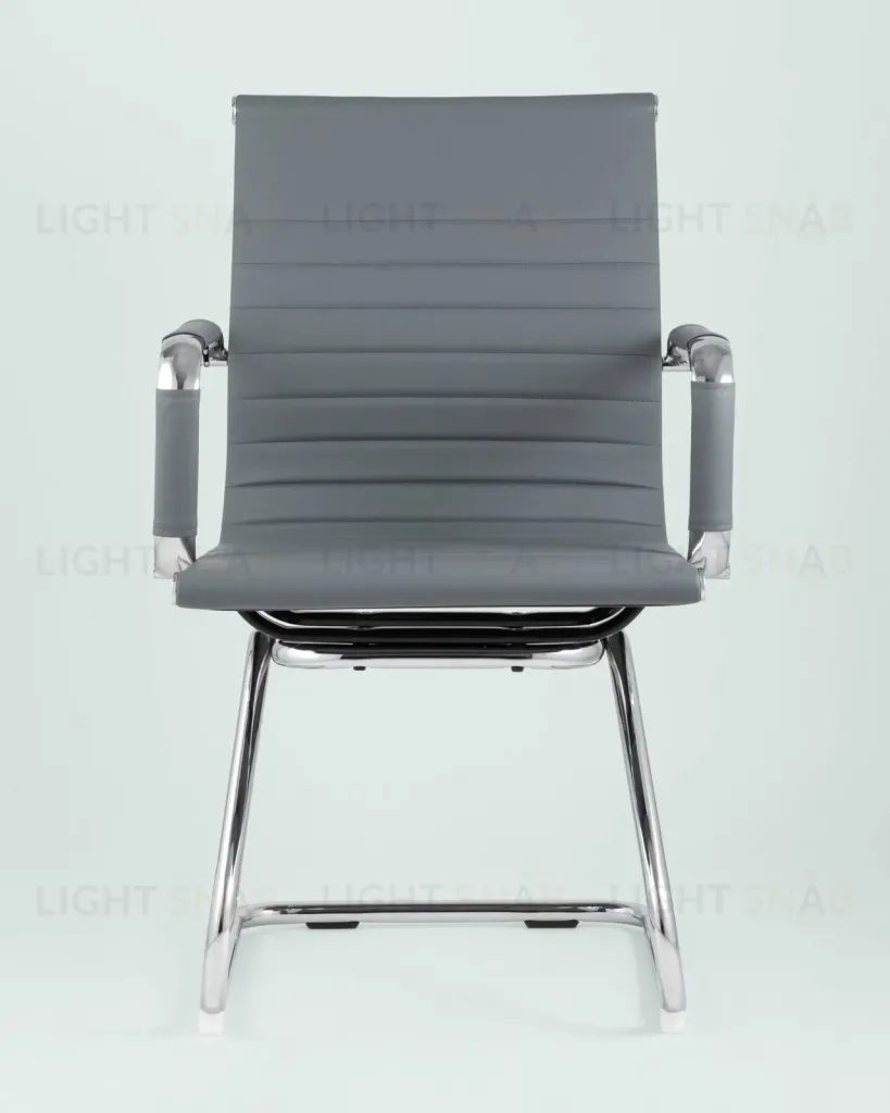 Кресло для посетителей TopChairs Visit серое УТ000001930