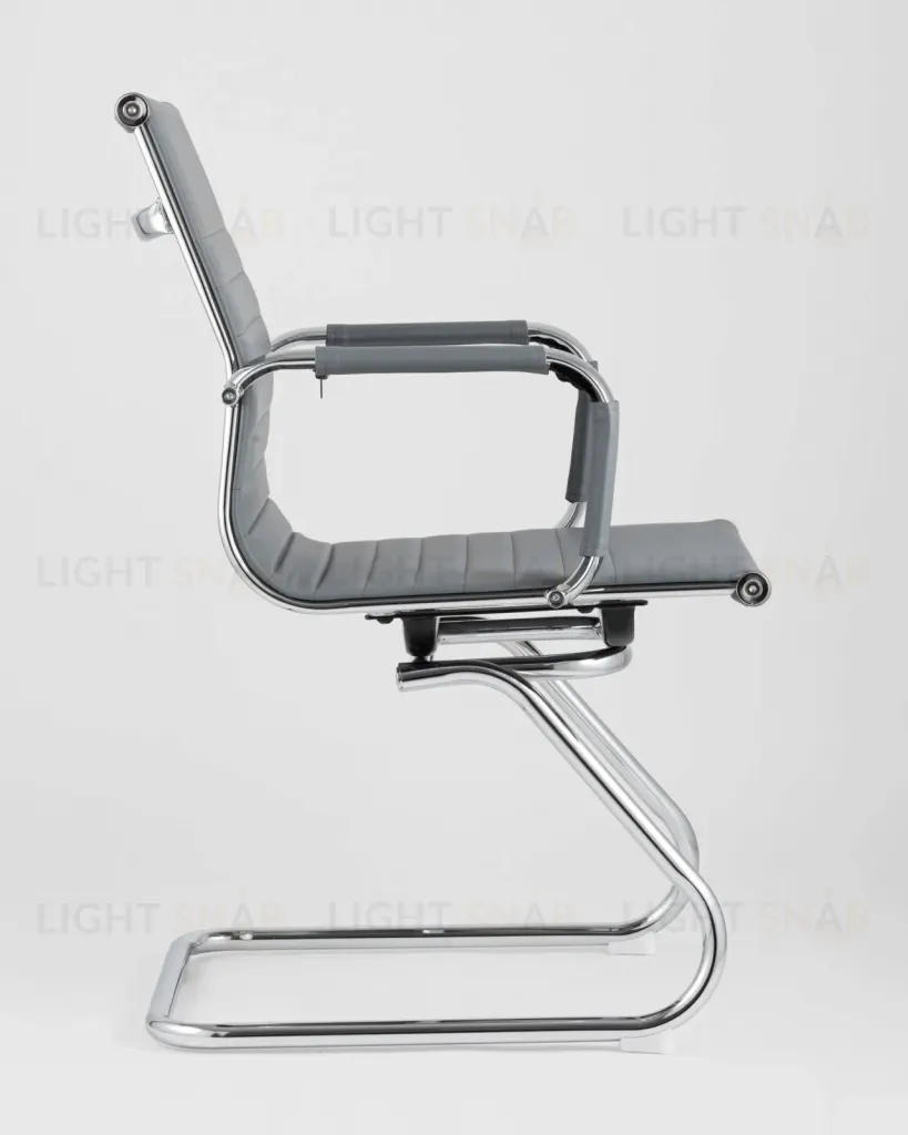 Кресло для посетителей TopChairs Visit серое УТ000001930