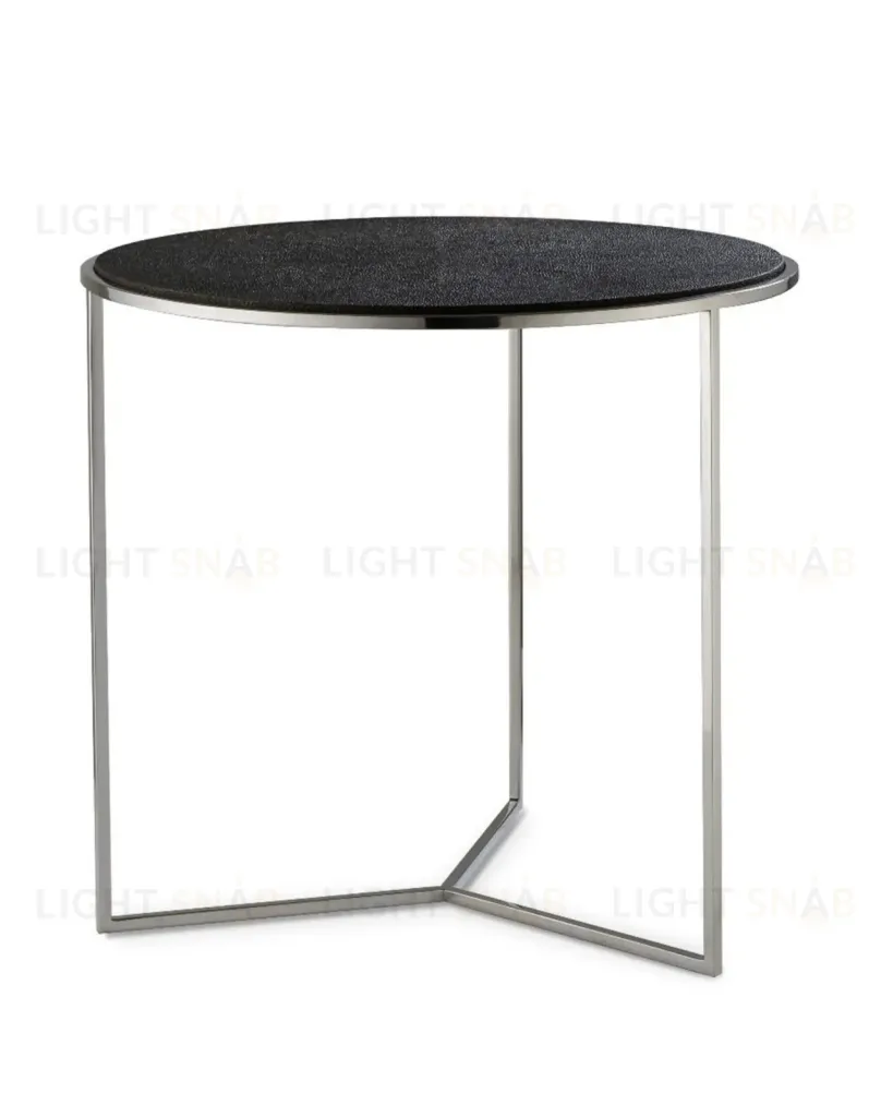 Серый приставной столик Гвен LHFST092CS/DPO light charcoal