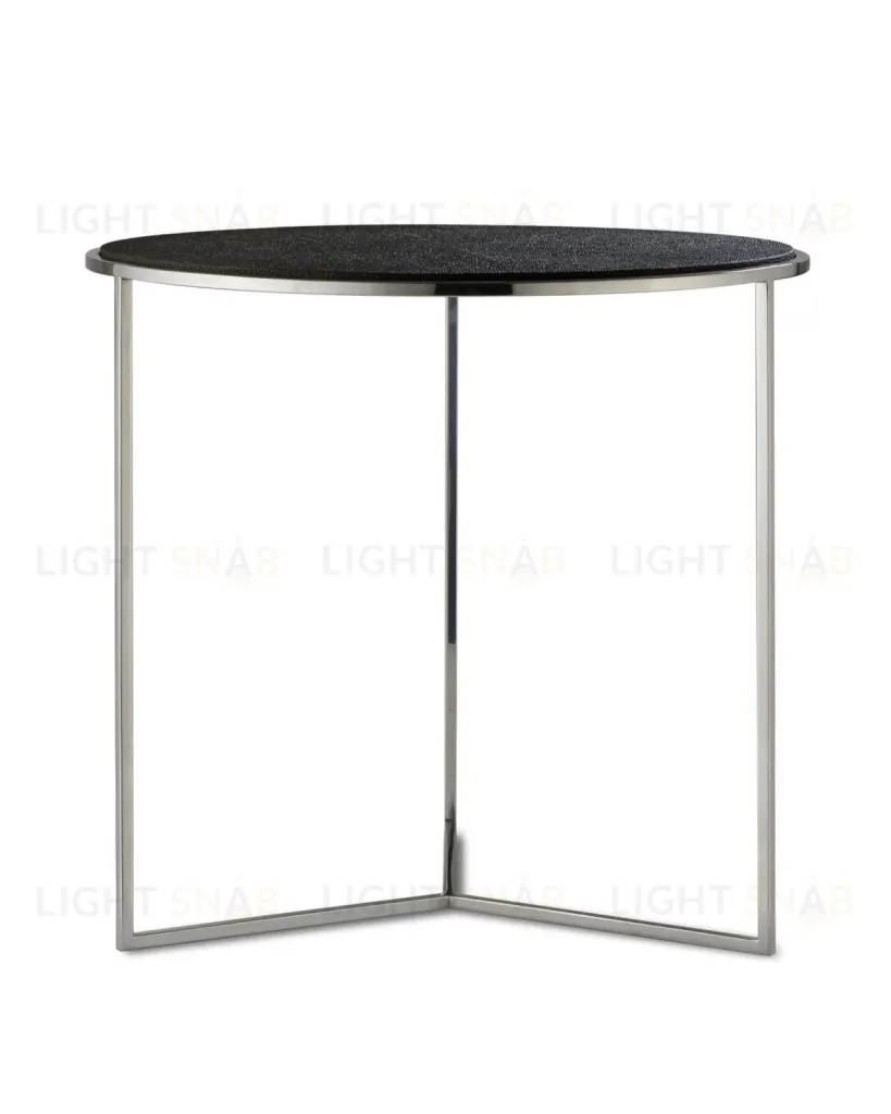 Серый приставной столик Гвен LHFST092CS/DPO light charcoal
