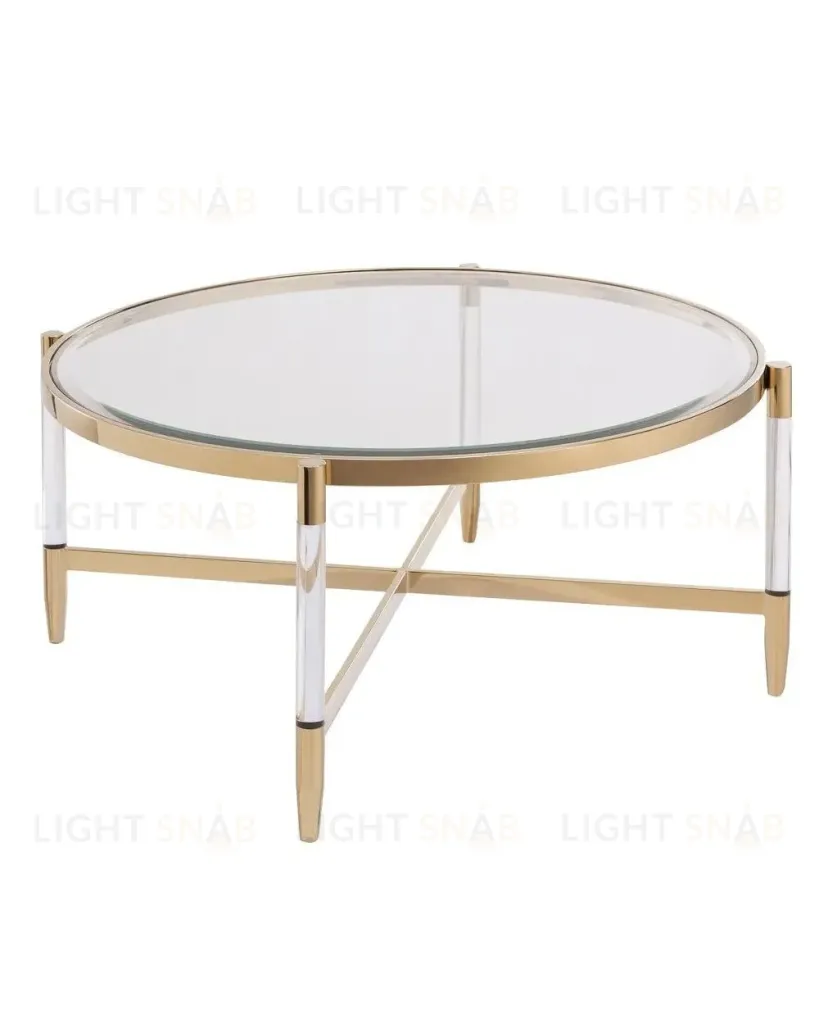 Золотой кофейный стол Шэрон LHT621PG