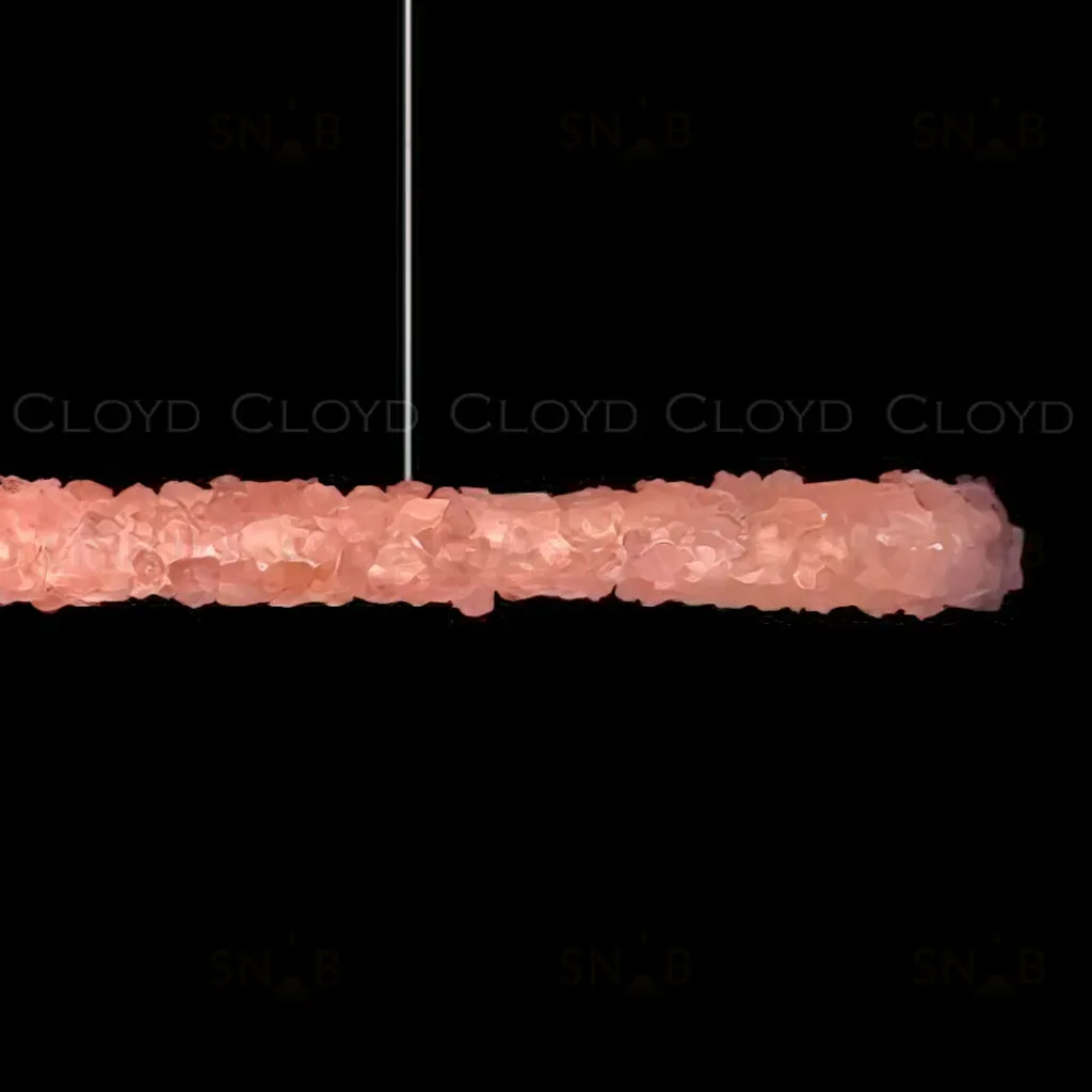  Подвесной светильник Cloyd EDEL-D P1 / шир. 100 см - кварц - хром (арт.12542)  12542