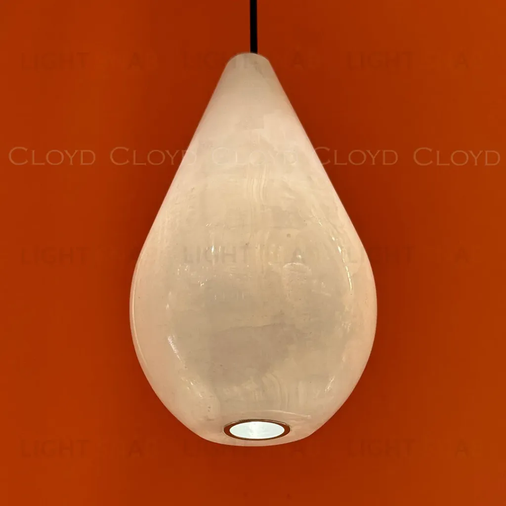  Подвесной светильник Cloyd NIXUS-D P1 / Ø8 см - кварц - латунь (арт.12625)  12625