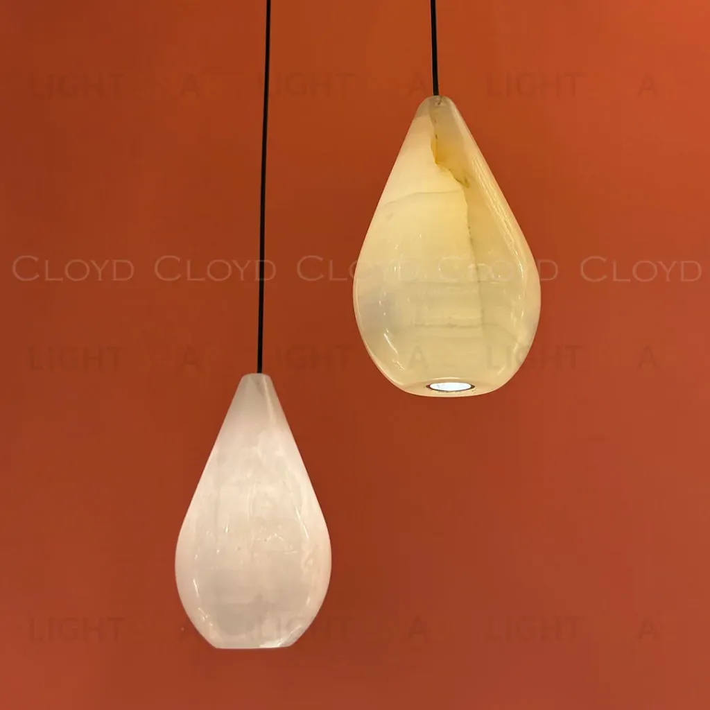  Подвесной светильник Cloyd NIXUS-D P1 / Ø8 см - кварц - латунь (арт.12625)  12625