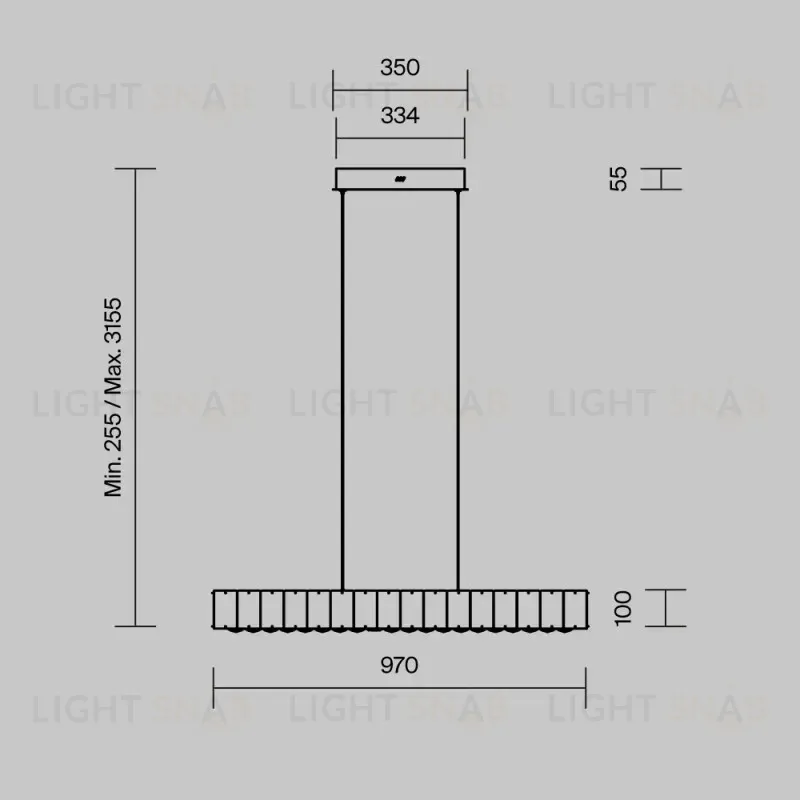 Линейный светильник Maytoni MOD517PL-L28BS3K 
