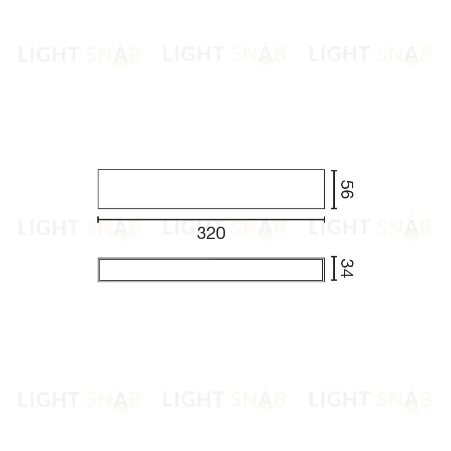 Светильник Neso Line-32 3000K DALI 084840