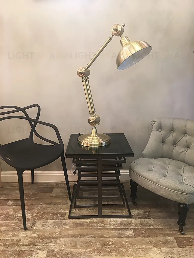 Настольная лампа KM601T antique brass KM601T antique brass