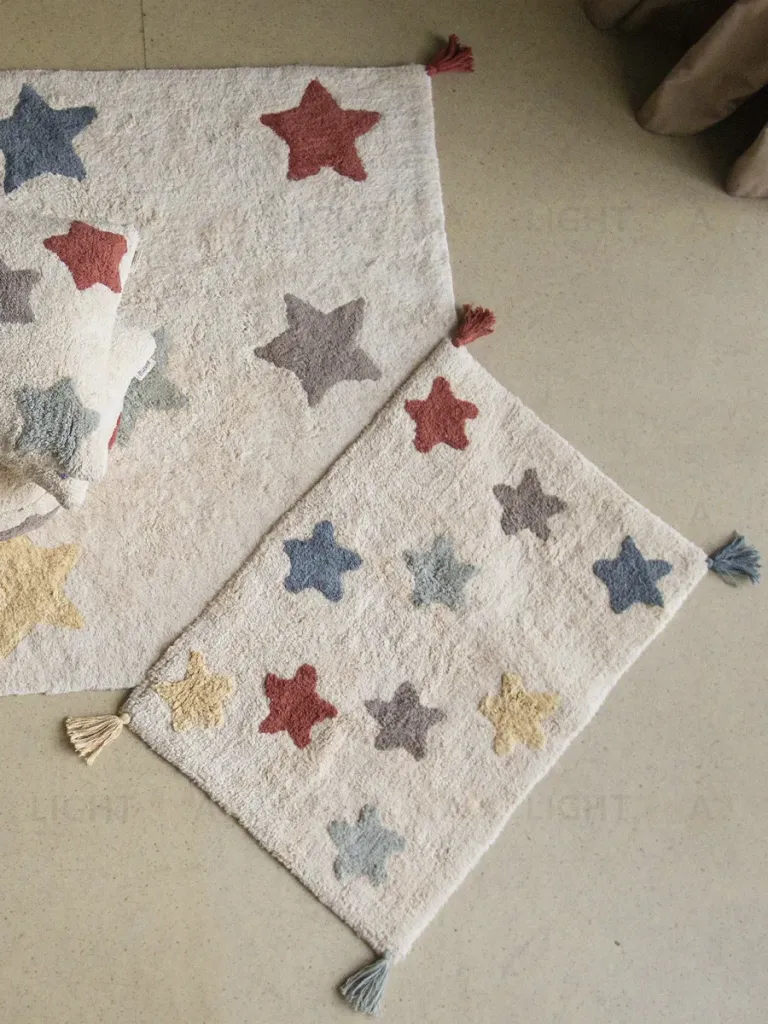 Хлопковый ковер Lillaland VINTAGE STARS 60*90 503754