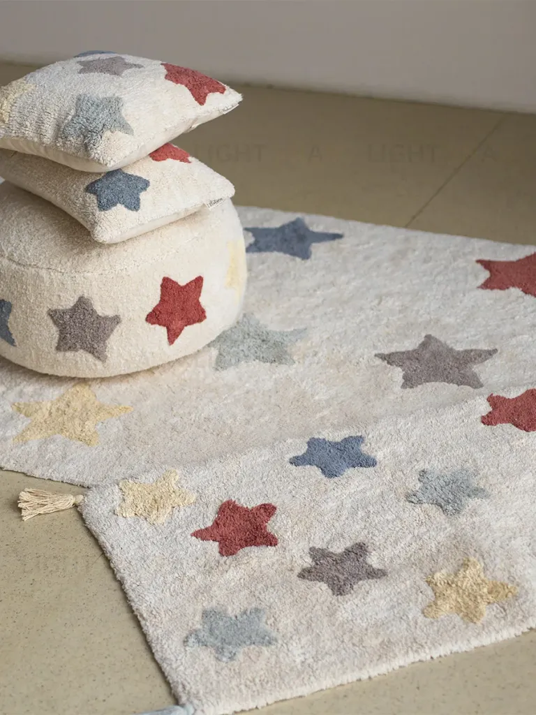 Хлопковый ковер Lillaland VINTAGE STARS 60*90 503754