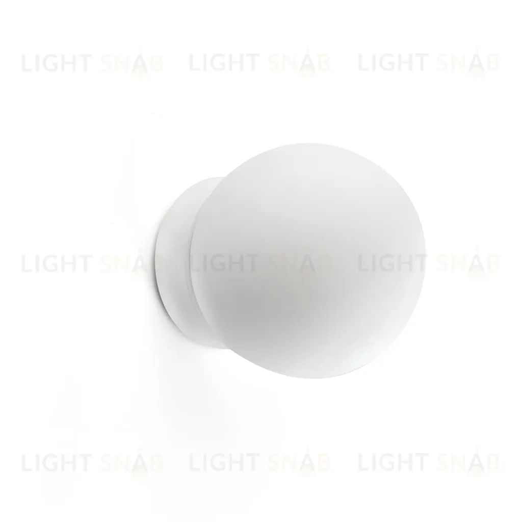PING Белый настенный/потолочный светильник LED 7,8W 3000K IP44 184505