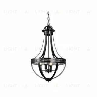 Люстра Capitol 4 black KM0287P-4 black