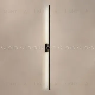 Бра Cloyd LINEAS-B W1 / выс. 100 см- 4000K - черный матовый (арт.20458)  20458