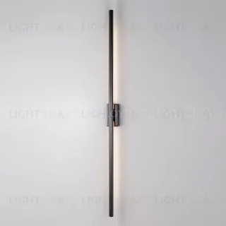 Бра Cloyd LINEAS-B W1 / выс. 100 см- 3000K - черный блестящий (арт.20455)  20455