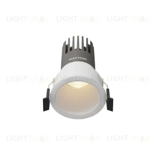 Встраиваемый светильник Maytoni DL116-10W-3K-W