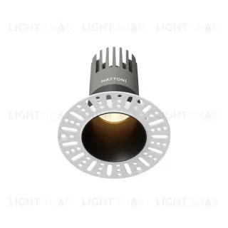 Встраиваемый светильник Maytoni DL120-10W-3K-TRS-B