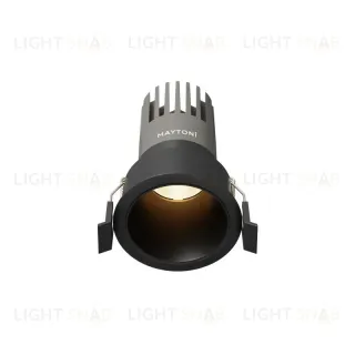 Встраиваемый светильник Maytoni DL116-10W-3K-B