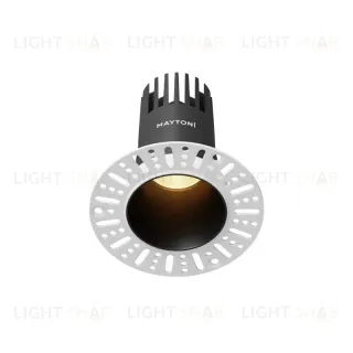 Встраиваемый светильник Maytoni DL120-10W-2.7K-TRS-B