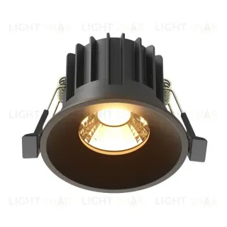 Встраиваемый светильник Maytoni DL058-12W2.7K-B