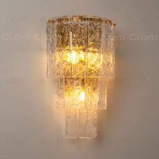 Бра Cloyd PARSIFAL-C W3 / выс. 40 см - латунь (арт.20490)  20490