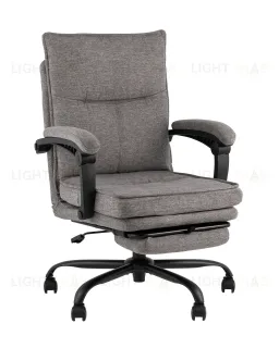 Кресло офисное TopChairs 6078A тёмно-серый УТ000043096