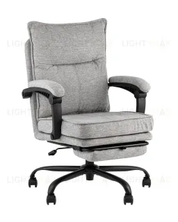 Кресло офисное TopChairs 6078A светло-серый УТ000043097
