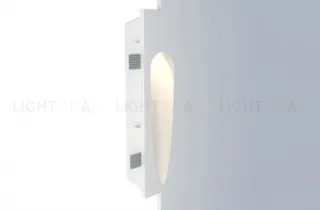 Встраиваемый стеновой гипсовый светильник STELLANOVA SUBRA-F SN 026MRR