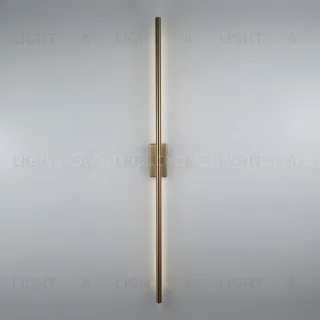 Бра Cloyd LINEAS-D W1 / выс. 100 см- 3000K - латунь (арт.20863)  20863