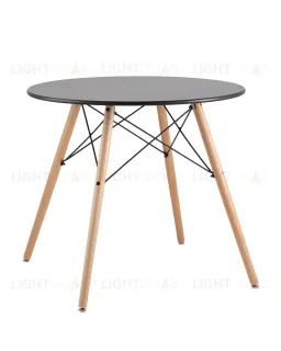 Стол круглый EAMES DSW NEW D=80 черный УТ000039067