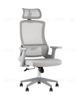 Кресло офисное TopChairs Vantage серый УТ000040043