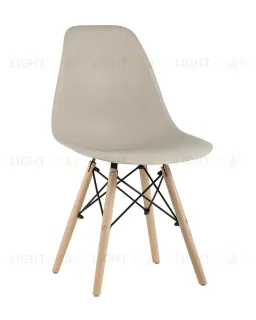 Стул Eames Style DSW бежевый (разборный каркас) УТ000037157