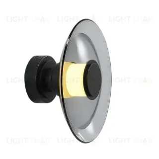 Настенный/Потолочный светильник 8665W/L black/smoky 8665W/L black/smoky