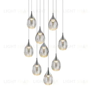 Подвесной светильник MD24001004-9A chrome/clear MD24001004-9A chrome/clear