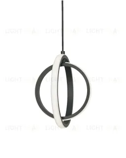 Чёрный светодиодный подвес Глоу LHLPN020723XNP