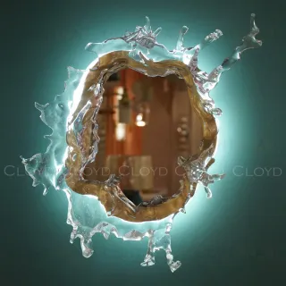 Зеркало Cloyd EVOKE-A Mirror / Ø48 см (арт.50063)  50063