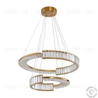 Люстра латунь LED 60Вт D60см Zortes Moi ZRS.1201.02 ZRS.1201.02