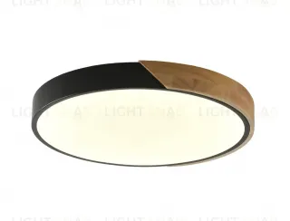 Потолочный светильник черный LED 36Вт D30см Zortes ALBERRO ZRS.01287.36 ZRS.01287.36