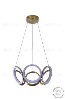 Люстра потолочная латунь LED 84Вт D55см Zortes OLIMPIA ZRS.30101.84 ZRS.30101.84