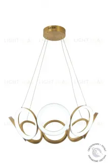 Люстра потолочная латунь LED 112Вт D75см Zortes OLIMPIA ZRS.30101.112 ZRS.30101.112