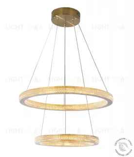 Люстра подвесная бронза LED 126Вт D40+60см Zortes GRACE ZRS.30220.126 ZRS.30220.126