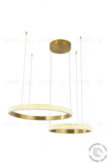 Люстра подвесная бронза LED 63Вт D40+60см Zortes LIDIA ZRS.30111.63 ZRS.30111.63