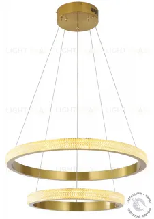 Люстра подвесная бронза LED 63Вт D40+60см Zortes LIDIA ZRS.30110.63 ZRS.30110.63