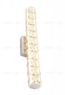 Светильник настенный хрустальный хром LED 12Вт 39см Zortes CRYSTAL ZRS.79201.8 ZRS.79201.8