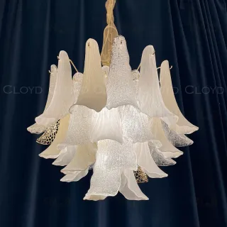 Люстра Cloyd WASABI C10 / Ø60 см - керамика - золото (арт.11326)  11326
